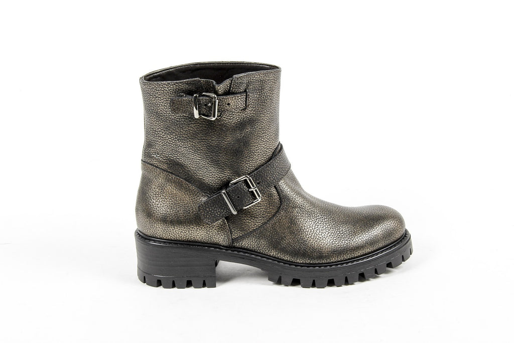 Bota corta para mujer V 1969 Italia B1441 ORO NATURAL