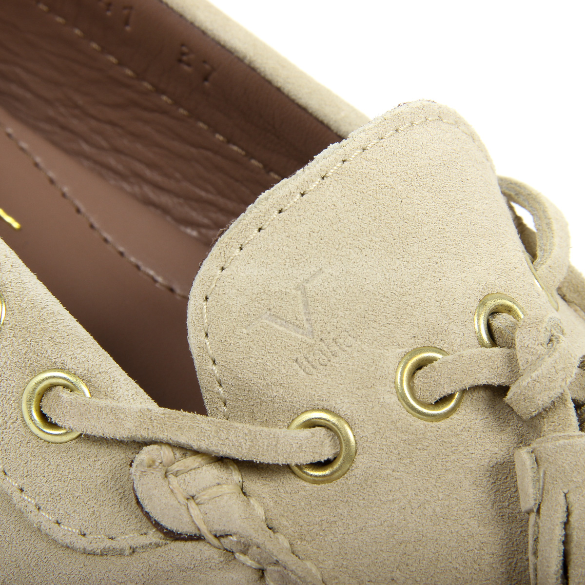 Mocasín para mujer V 1969 Italia Beige TORINO