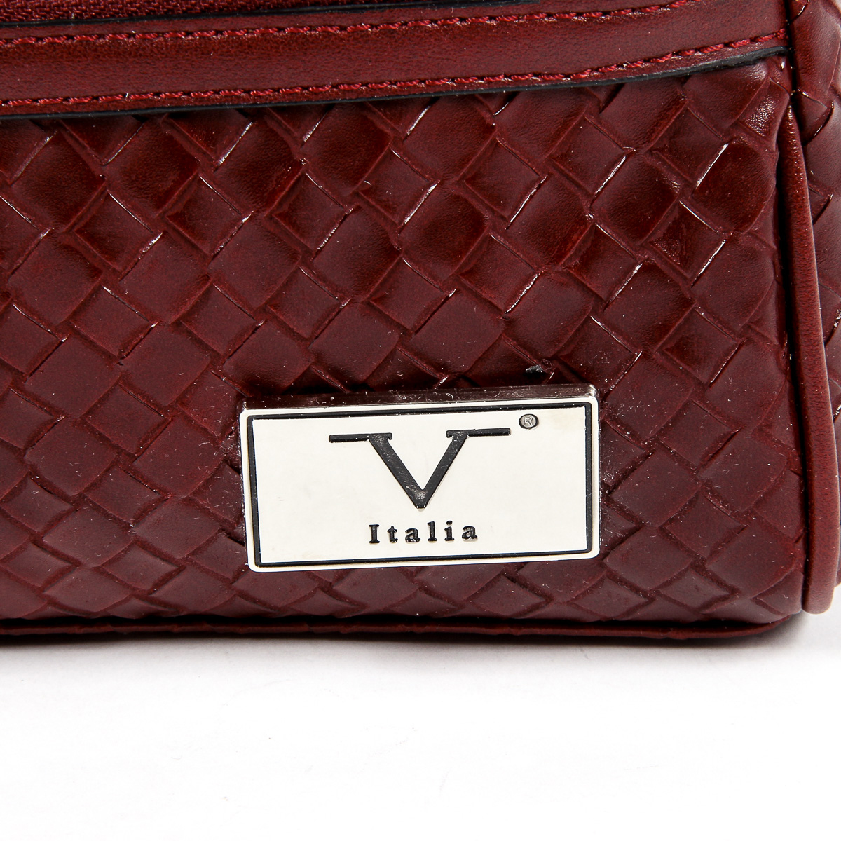 Bolso de hombre V 1969 Italia rojo oscuro CURT