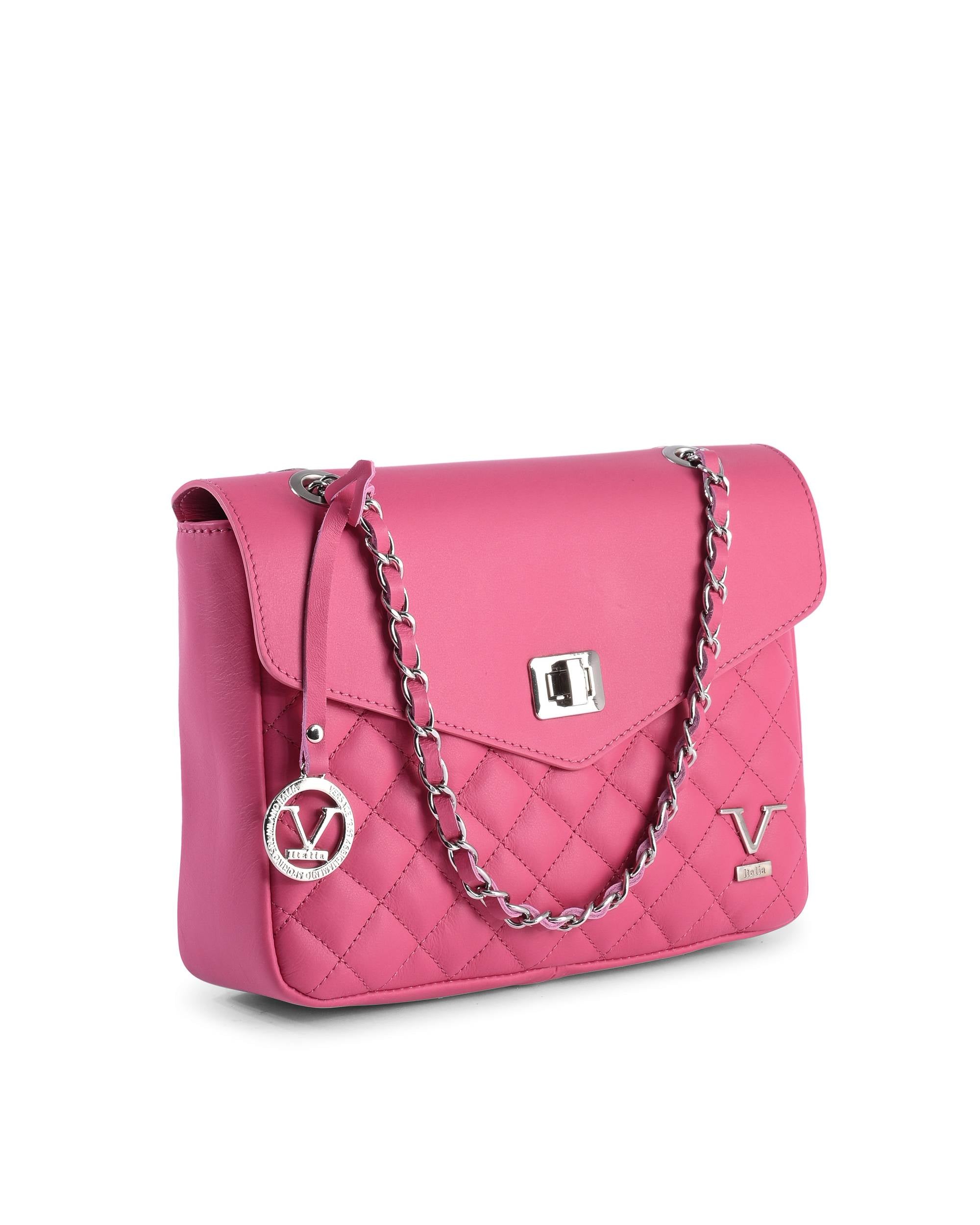 Bolso de mano para mujer V Italia V024M-S SAUVAGE FUXIA