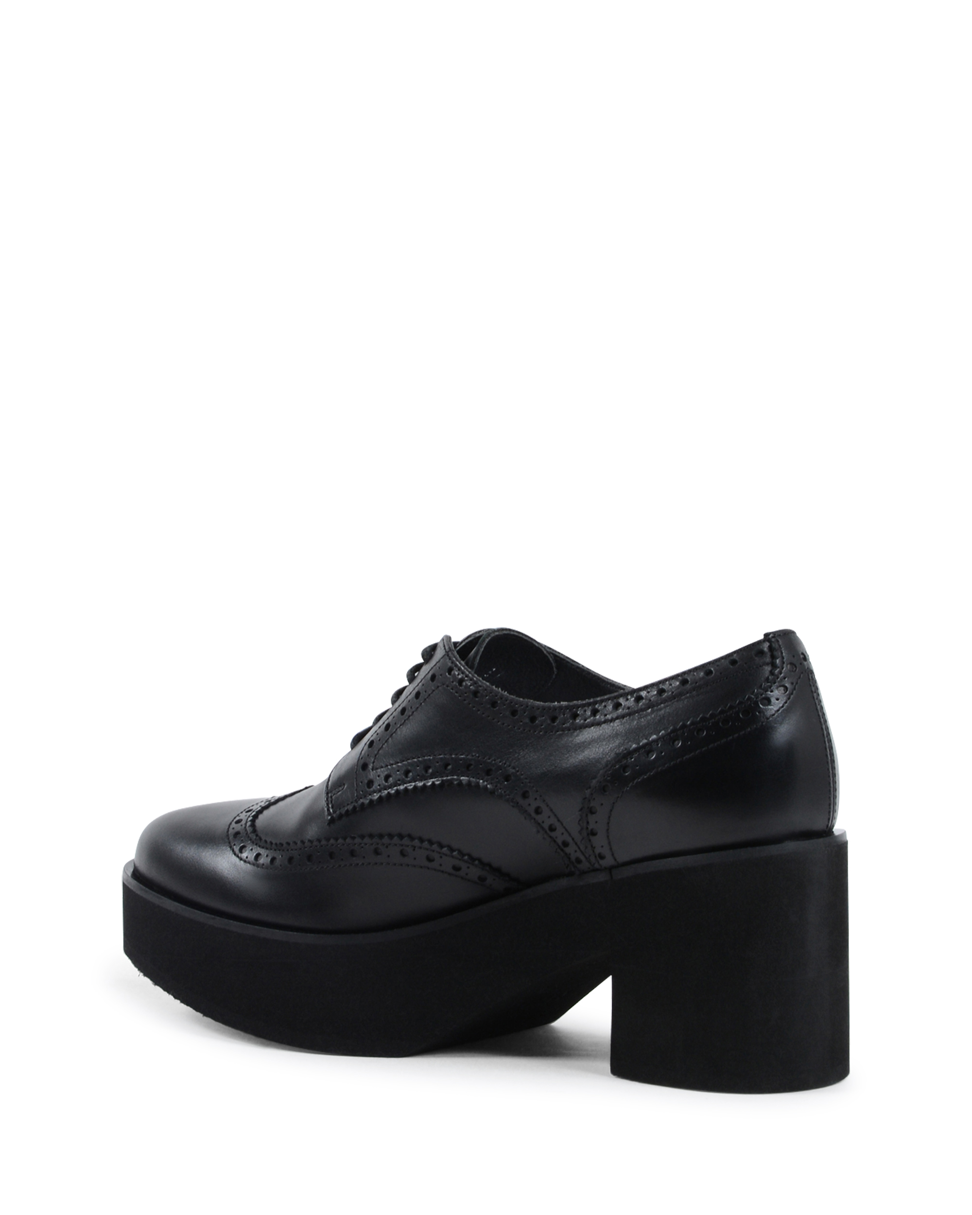 Fratelli Rossetti Womens Brogue Shoe Black 75438 VELVETY NERO