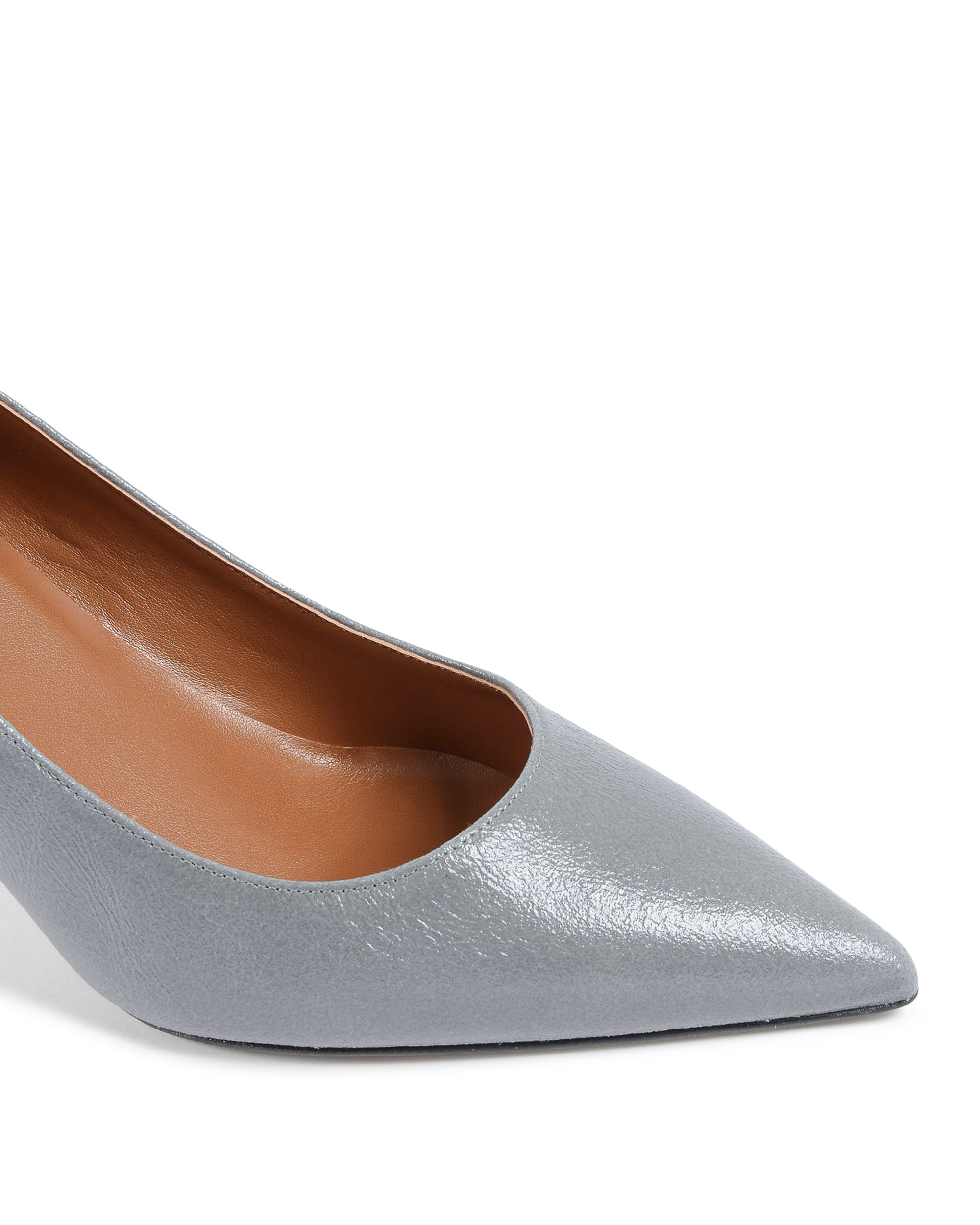 19V69 Italia Womens Pump Light Grey INES65 LIGHT GREY PATENT