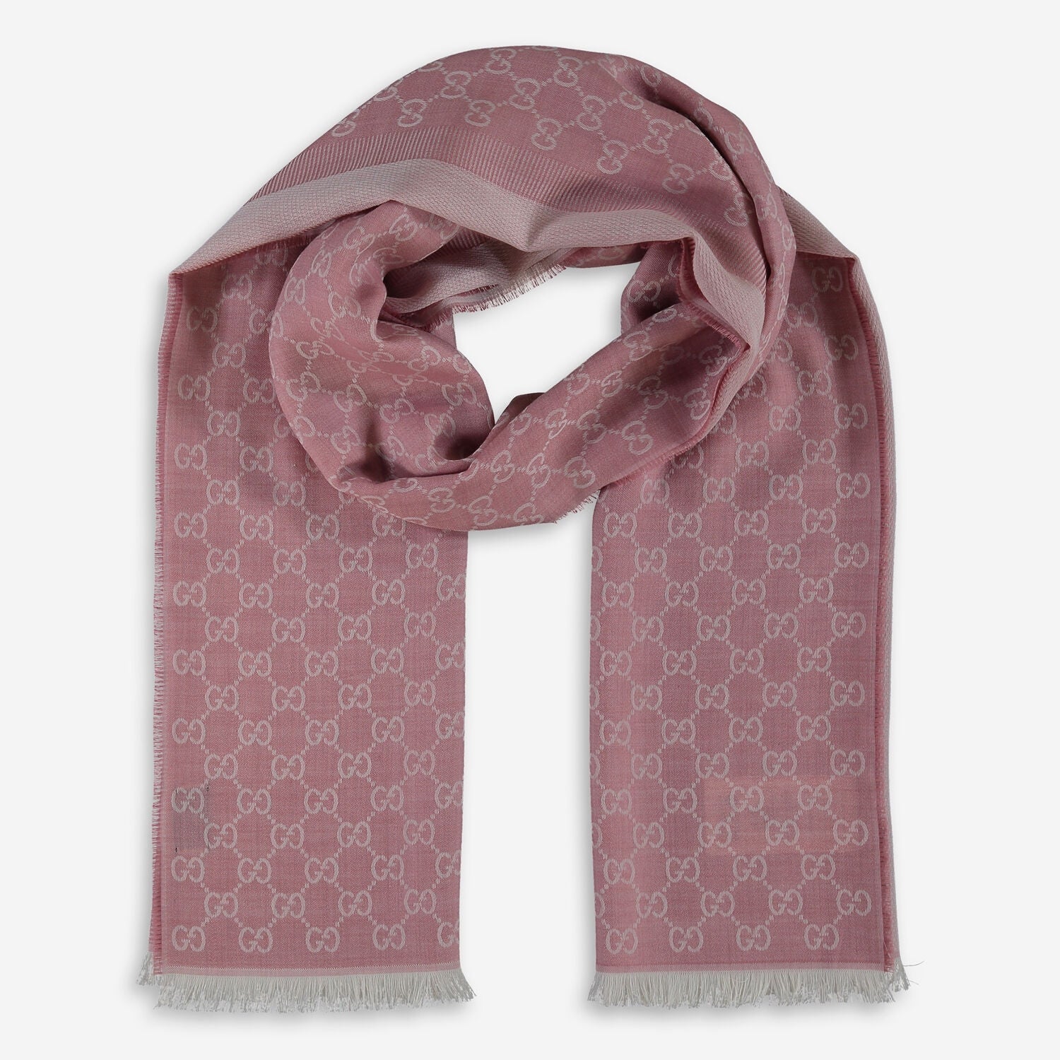 Bufanda Gucci para hombre 70x195 rosa