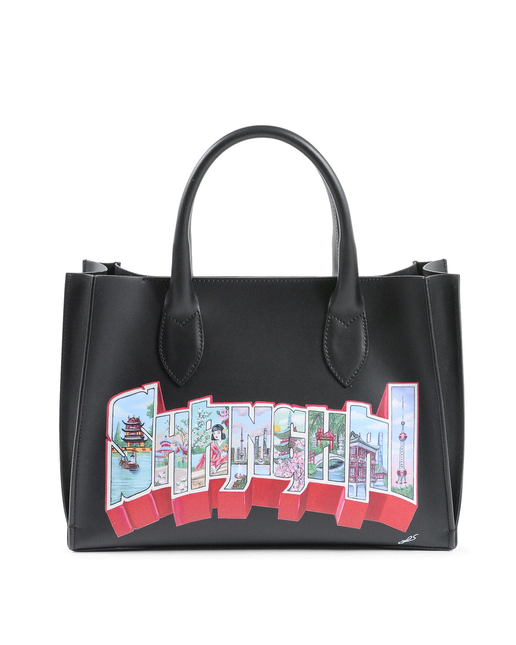 Bolso Shanghai mediano negro