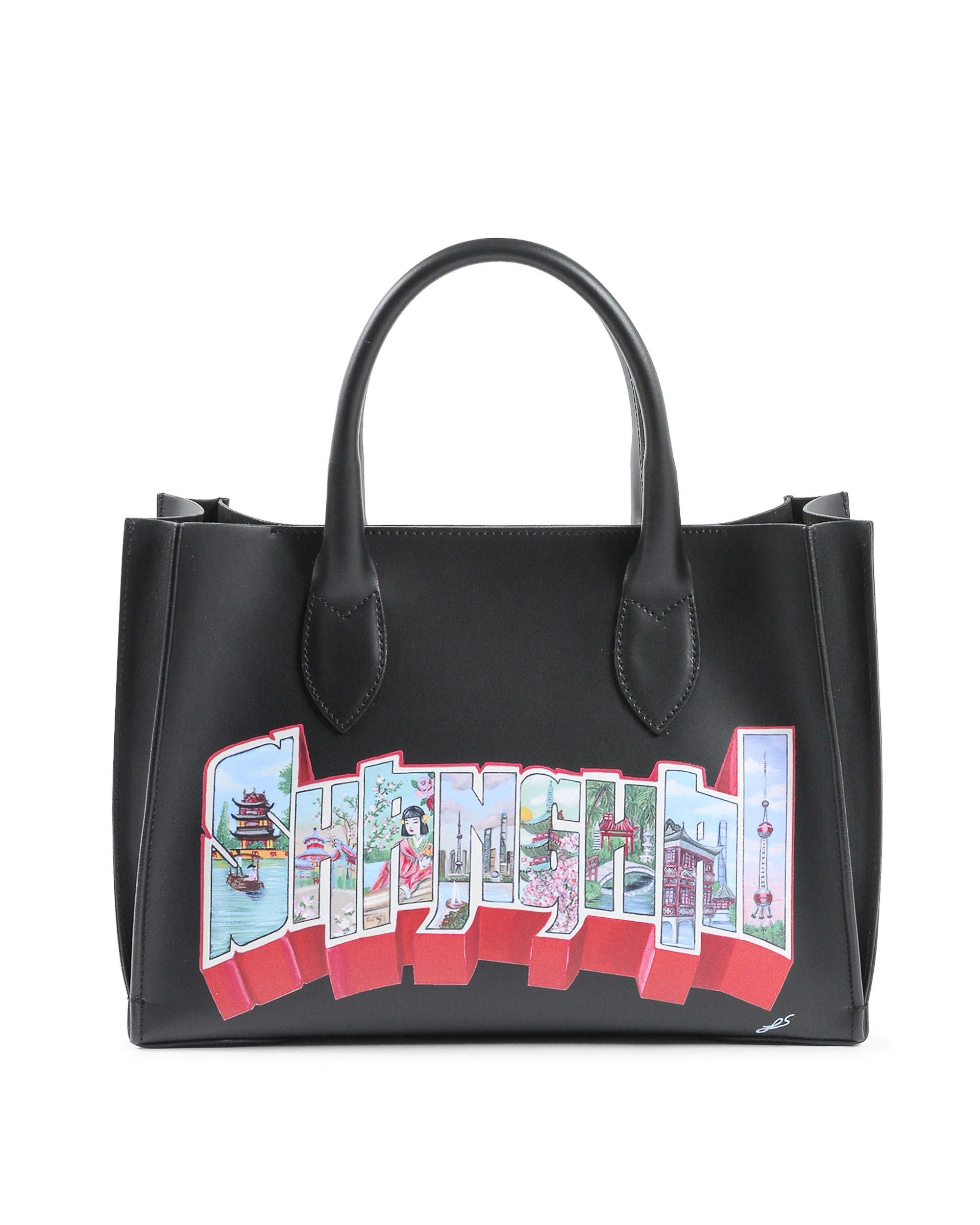 Bolso Shanghai mediano negro