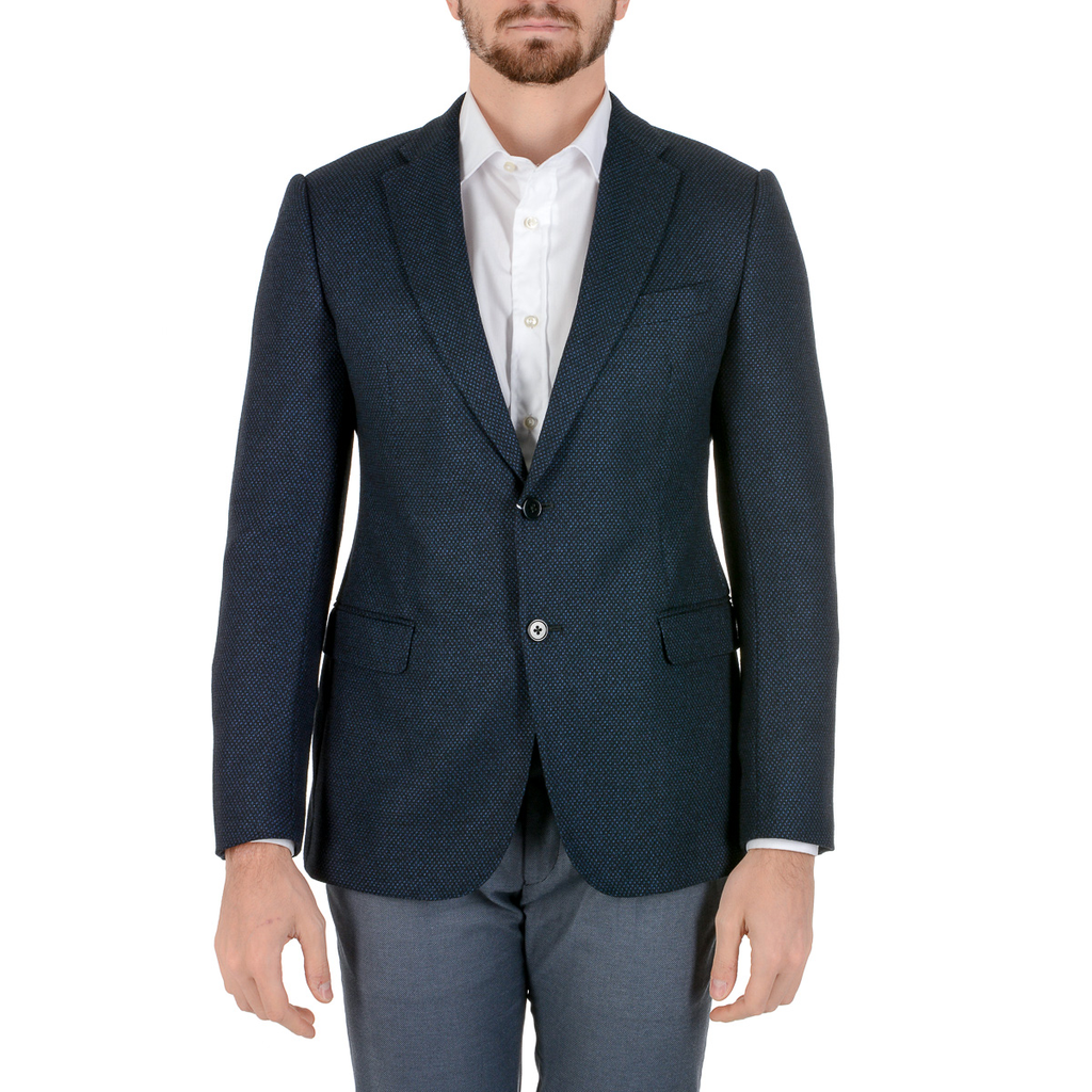Armani Collezioni Mens Jacket Dark Blue