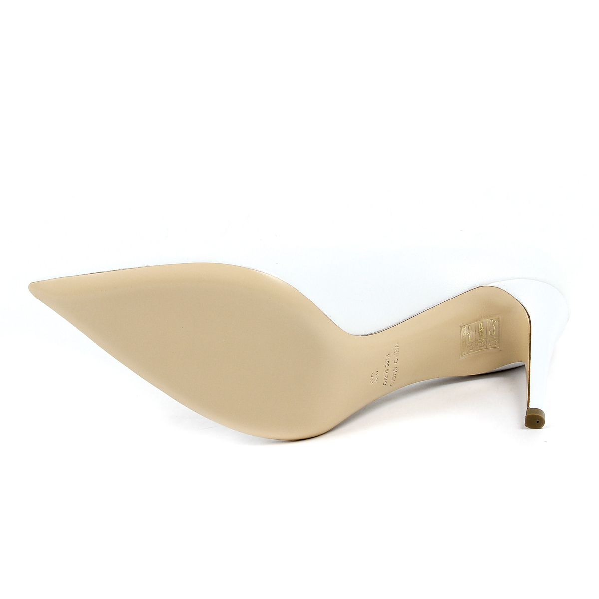 Andrew Charles Womens Pump White MIA