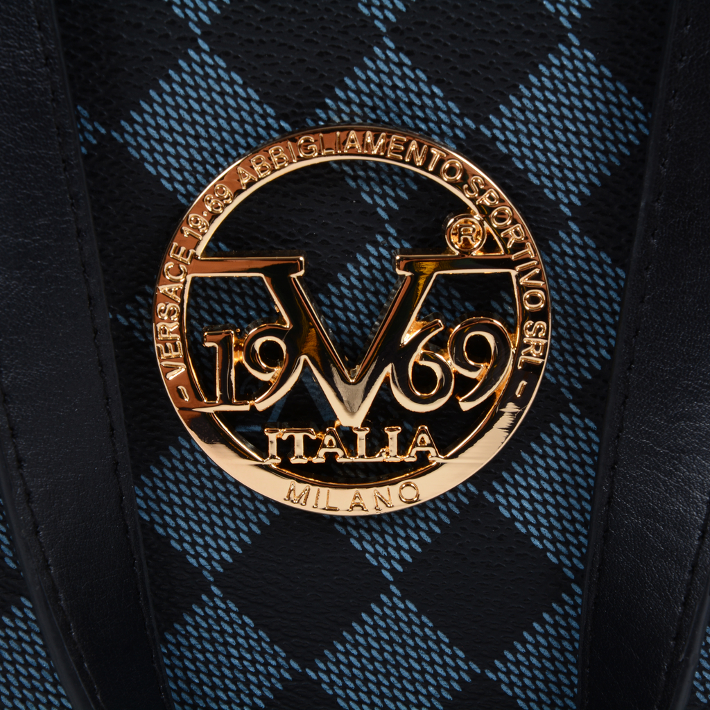 V 1969 Italia Womens Handbag Blue BEIRUT