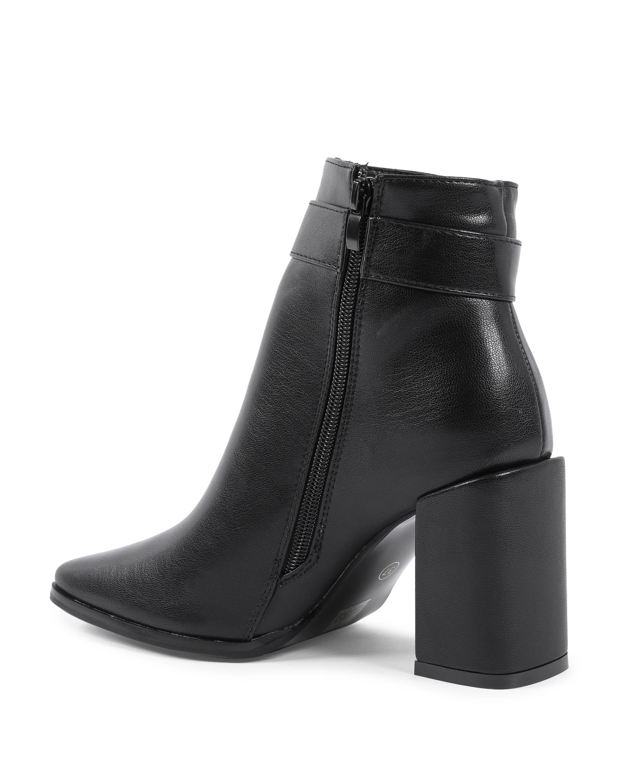 19V69 Italia Botines para mujer Negro X726 NERO