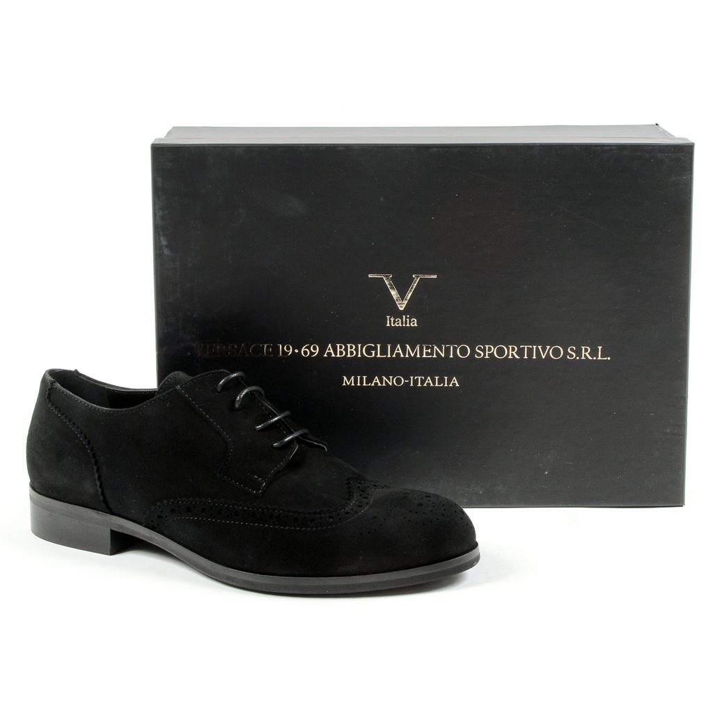 V 1969 Italia Womens Lace Up Shoe Black SULLY