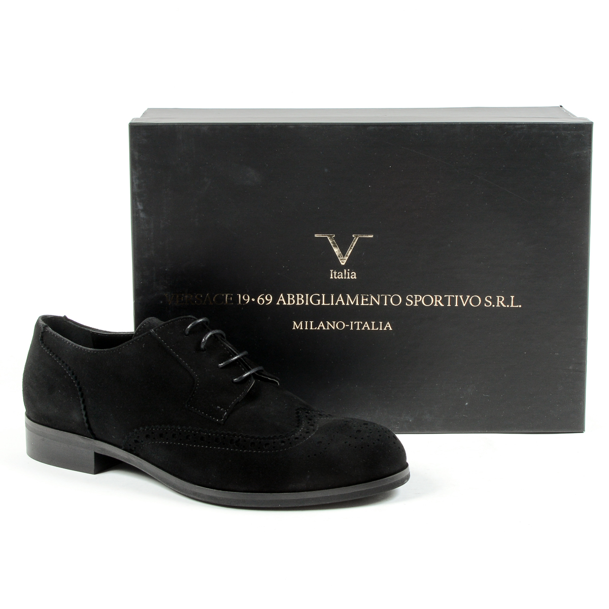 V 1969 Italia Womens Lace Up Shoe Black SULLY