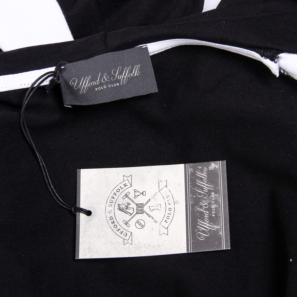 Sudadera con capucha y cremallera de manga larga para hombre del Ufford & Suffolk Polo Club