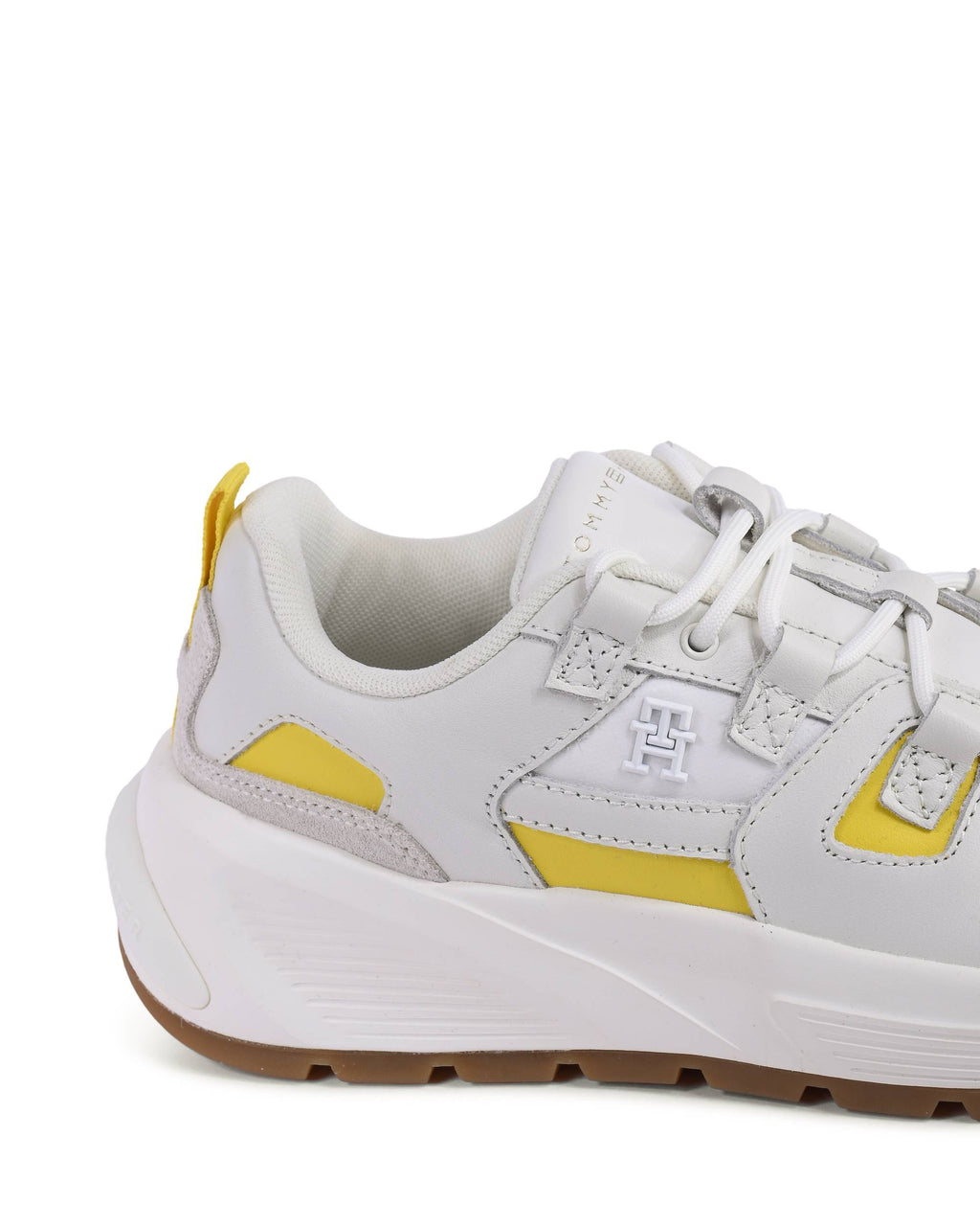 Zapatillas Tommy Hilfiger para mujer blancas FW0FW076510K9