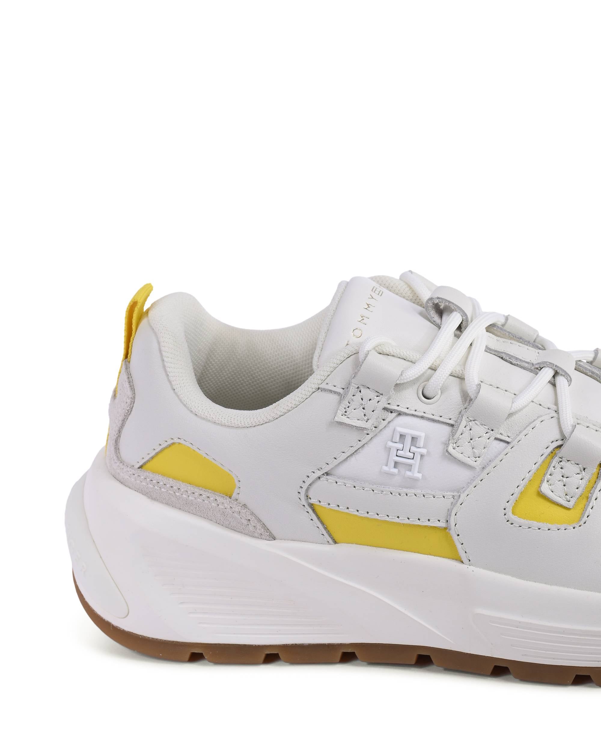 Zapatillas Tommy Hilfiger para mujer blancas FW0FW076510K9