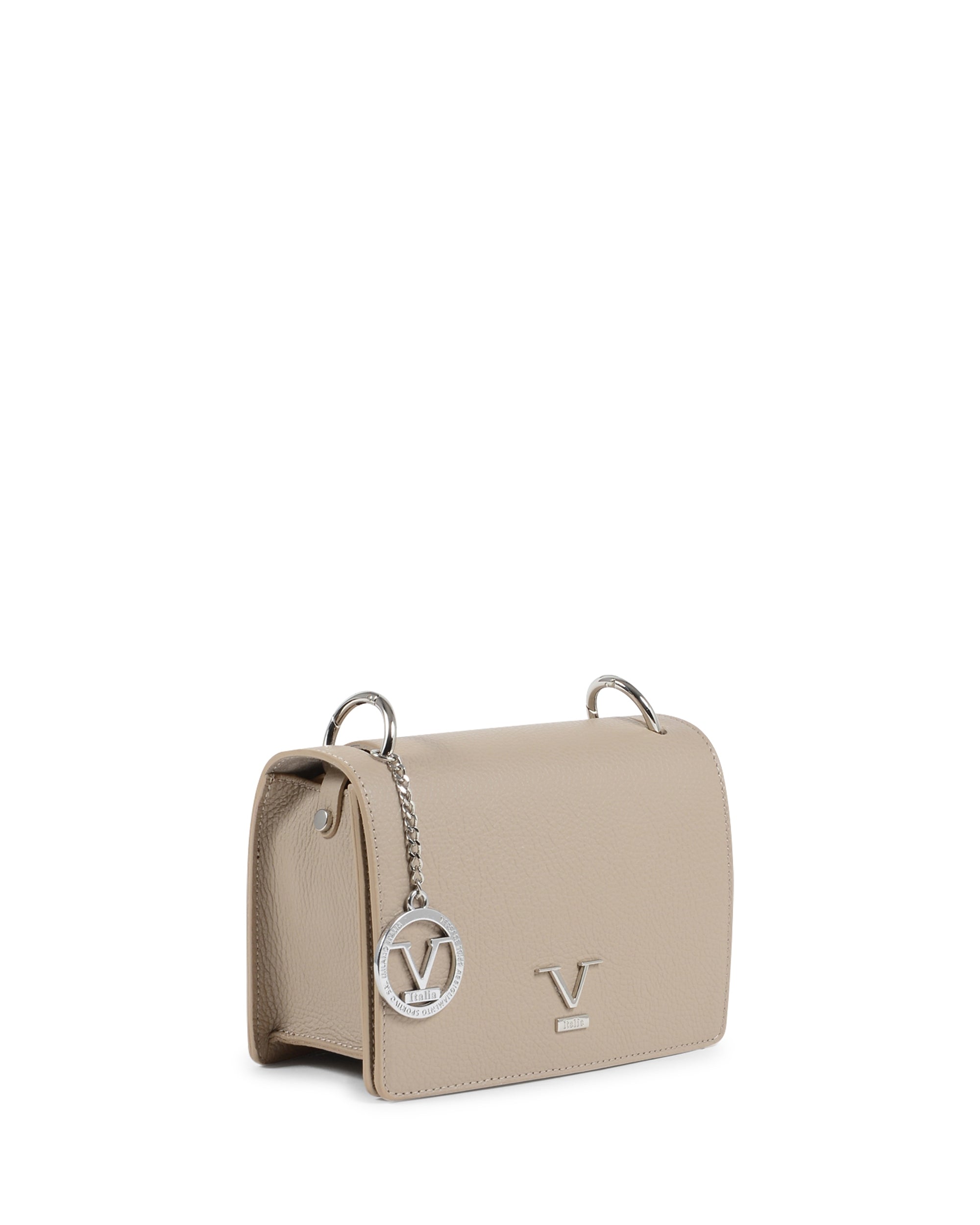 V Italia Womens Handbag Taupe V1758 CERVO TAUPE