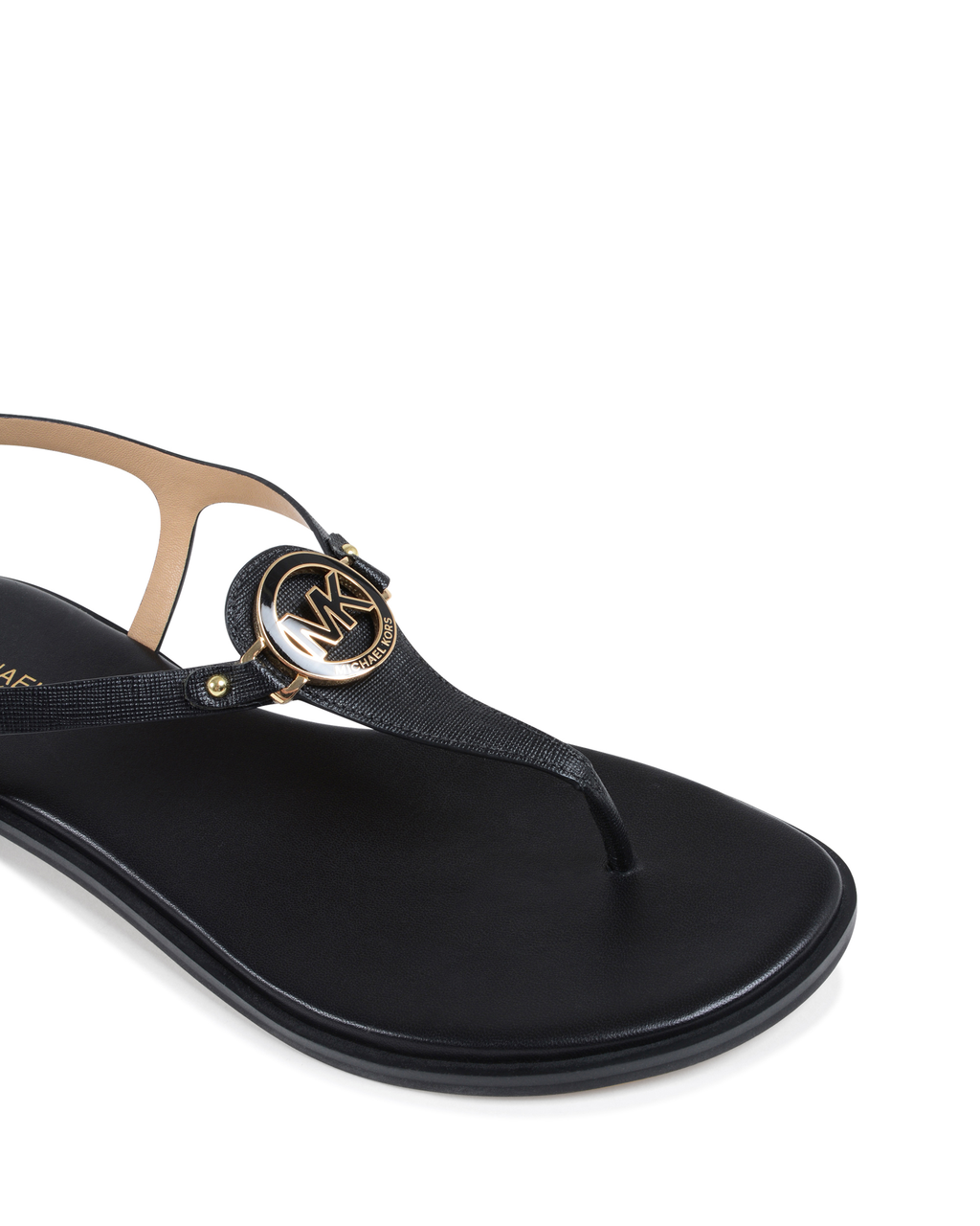 Tanga Michael Kors para mujer, color negro, LEE