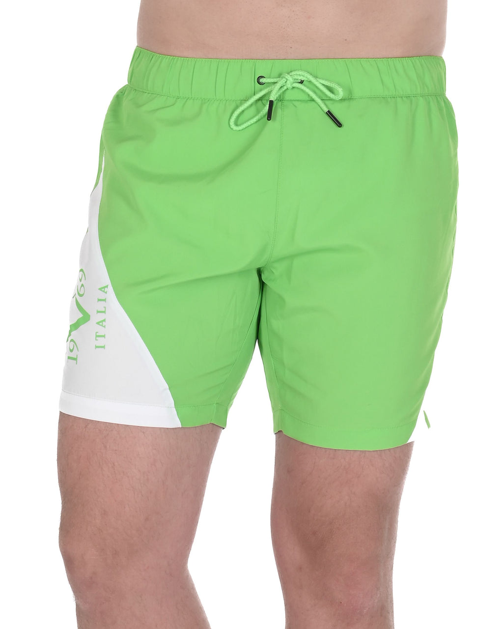 19V69 Italia Mens Swimwear Trunk VSC1MBM03 GREEN