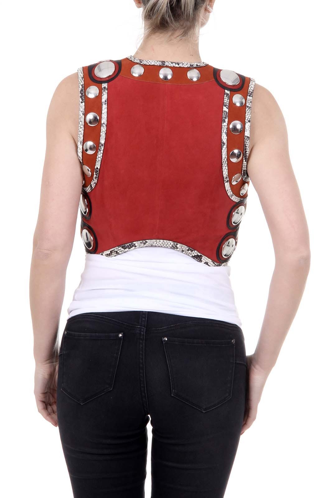 Chaleco Roberto Cavalli para mujer CQP600 PC119 D5412