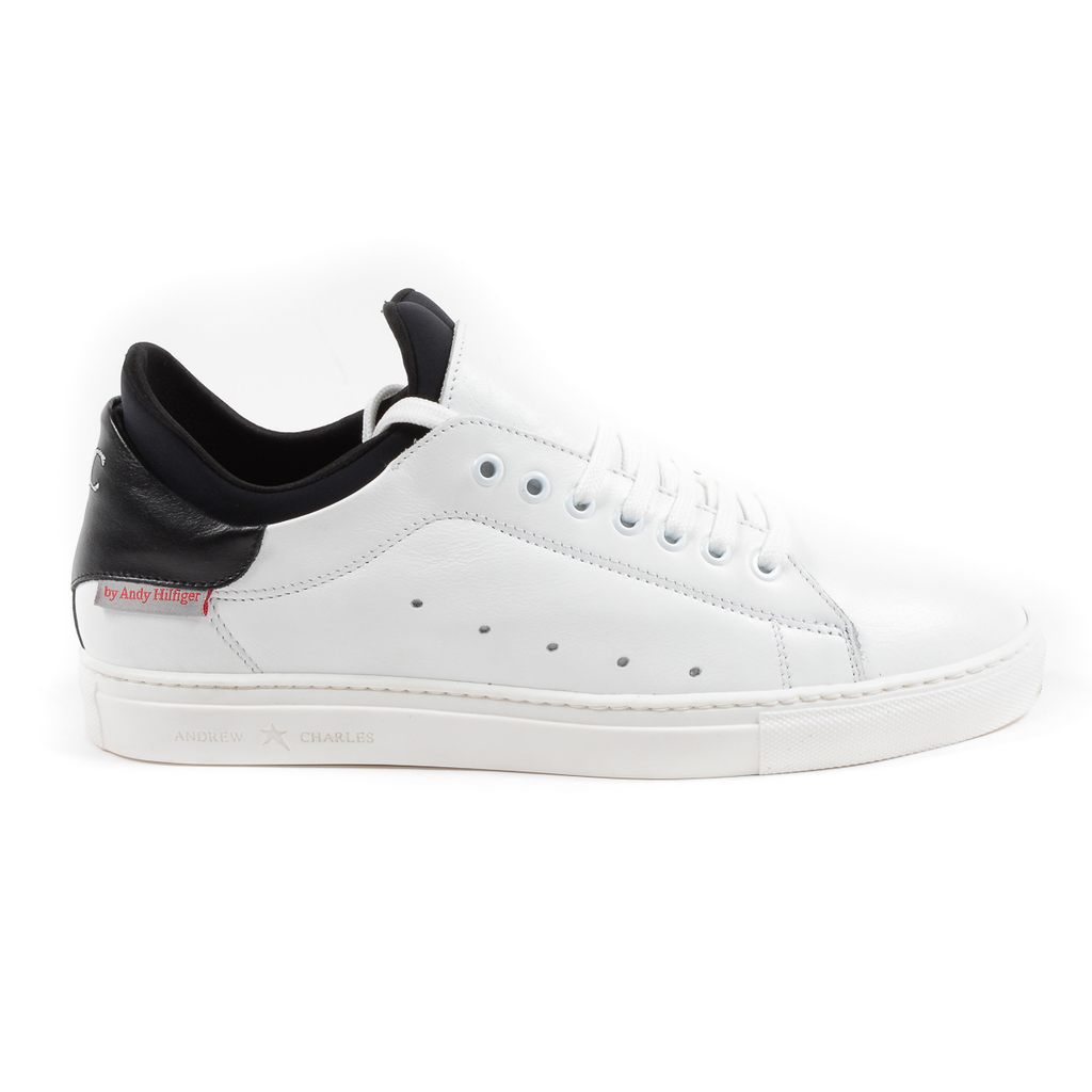Andrew Charles Mens Sneaker White KANIE