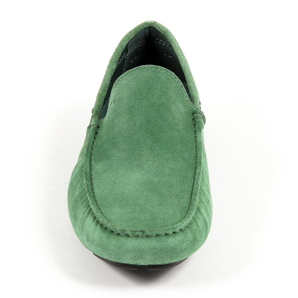 Mocasín Andrew Charles para hombre verde TRON