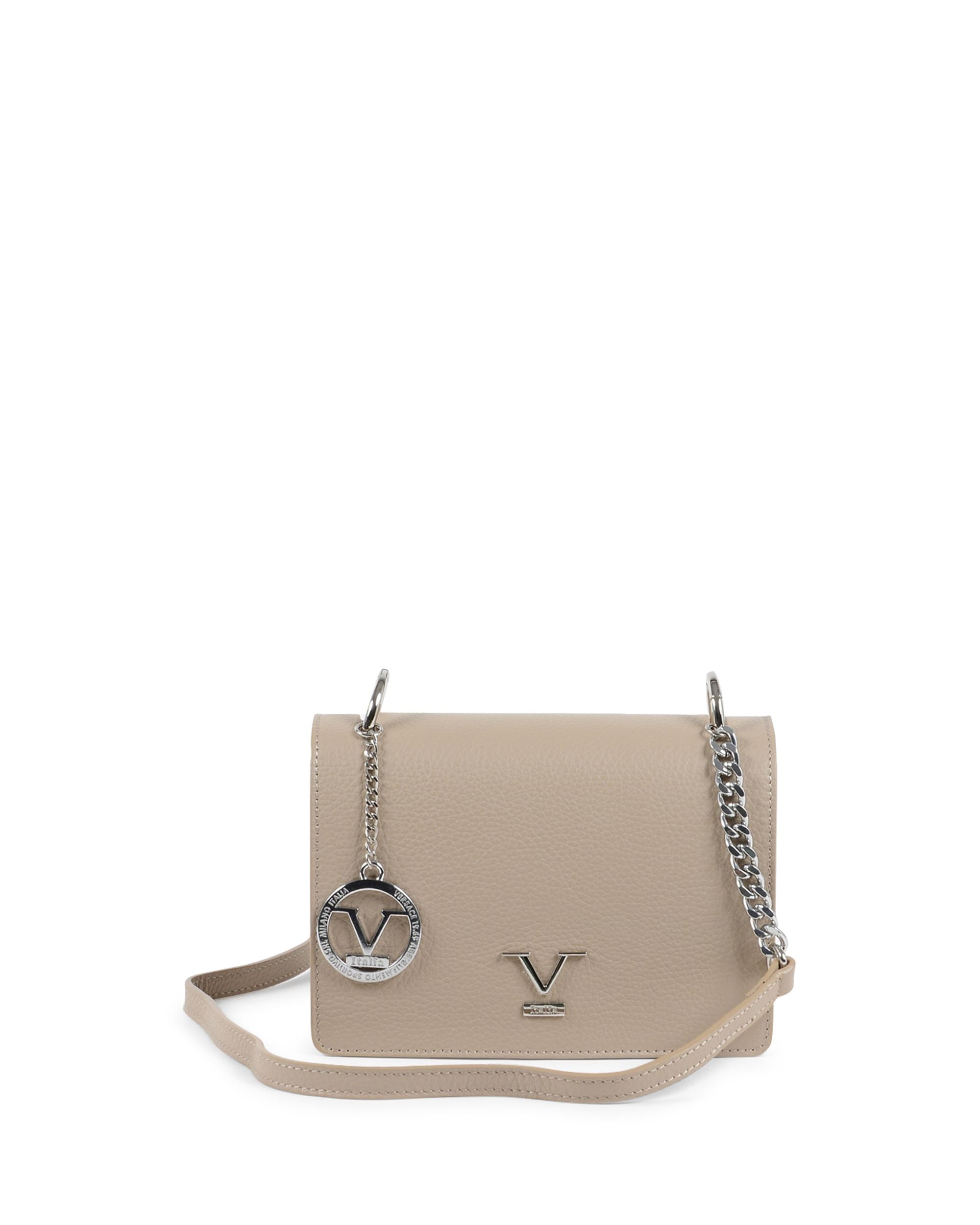 V Italia Womens Handbag Taupe V1758 CERVO TAUPE