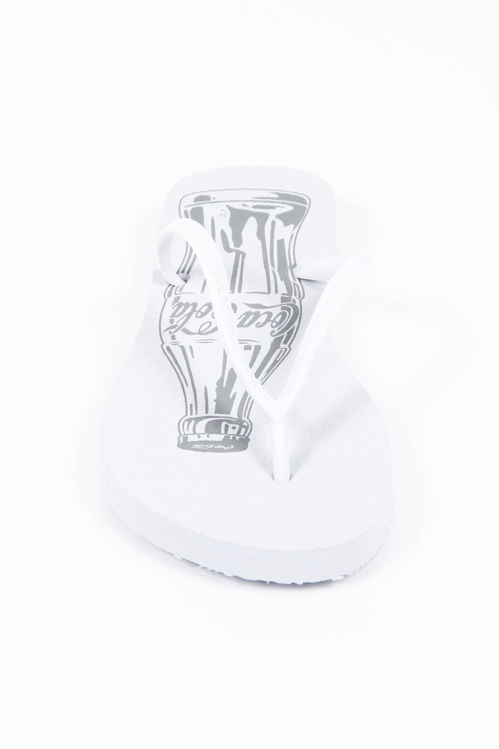 Chanclas de mujer Coca Cola CCA0589 SANDALIA BASIC FEMININA BLANCO
