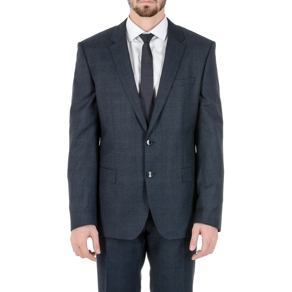 Traje Hugo Boss para hombre azul oscuro, ¡UN GRAN GENIO!