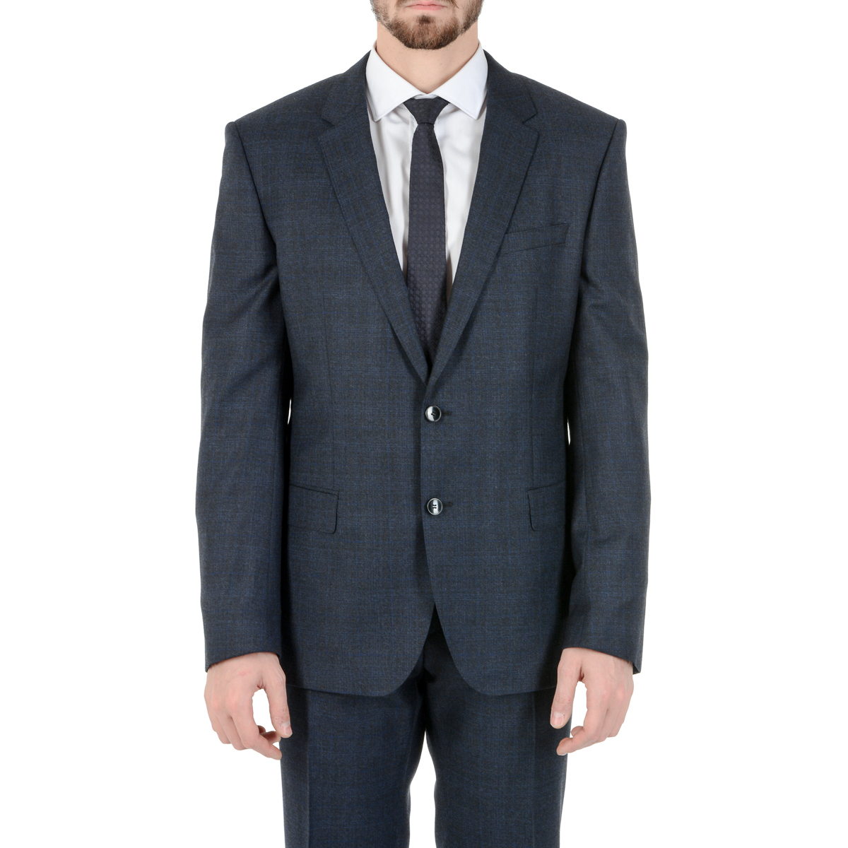 Traje Hugo Boss para hombre azul oscuro, ¡UN GRAN GENIO!