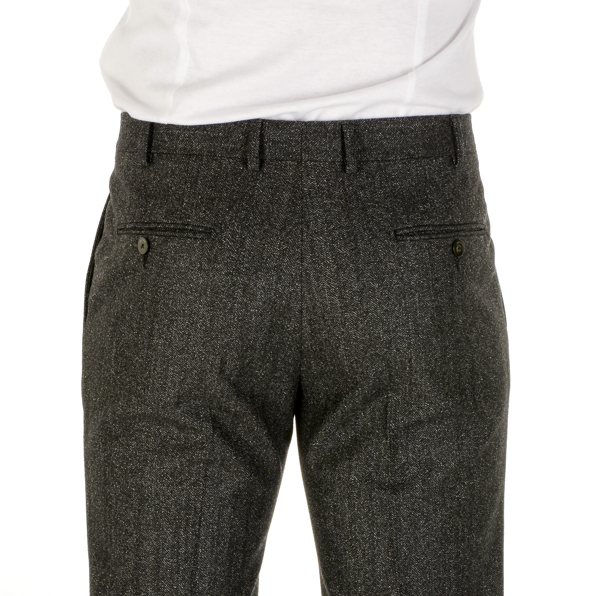 Pantalones Pal Zileri para hombre gris oscuro