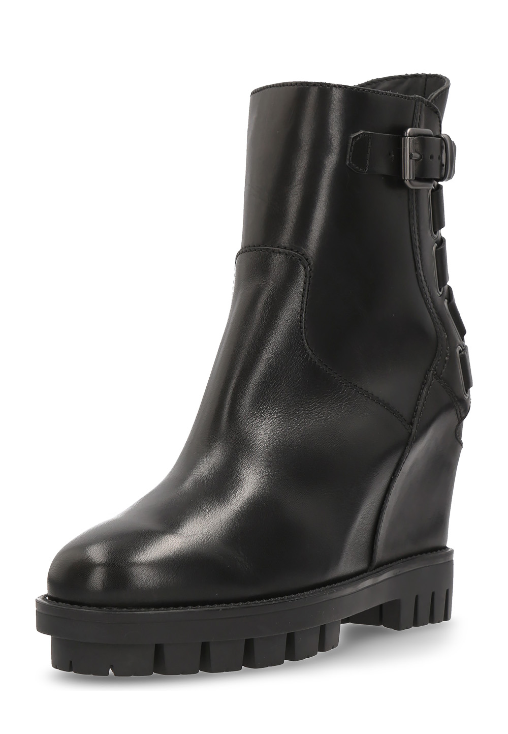 Botín Hogan para mujer, color negro, HXW2340O71011POB999