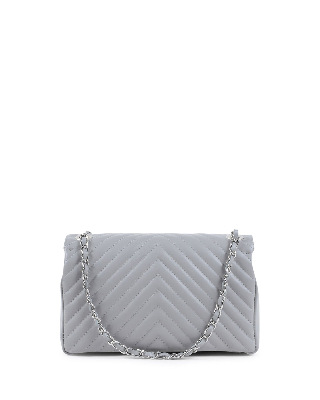 V Italia Womens Handbag Grey V0116 KID GRIGIO