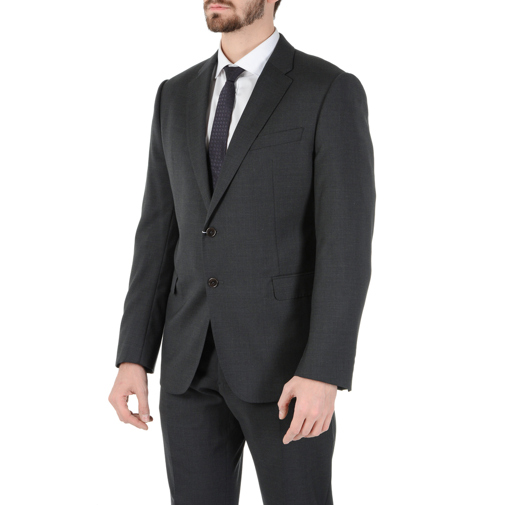 Armani Collezioni Mens Suit Black
