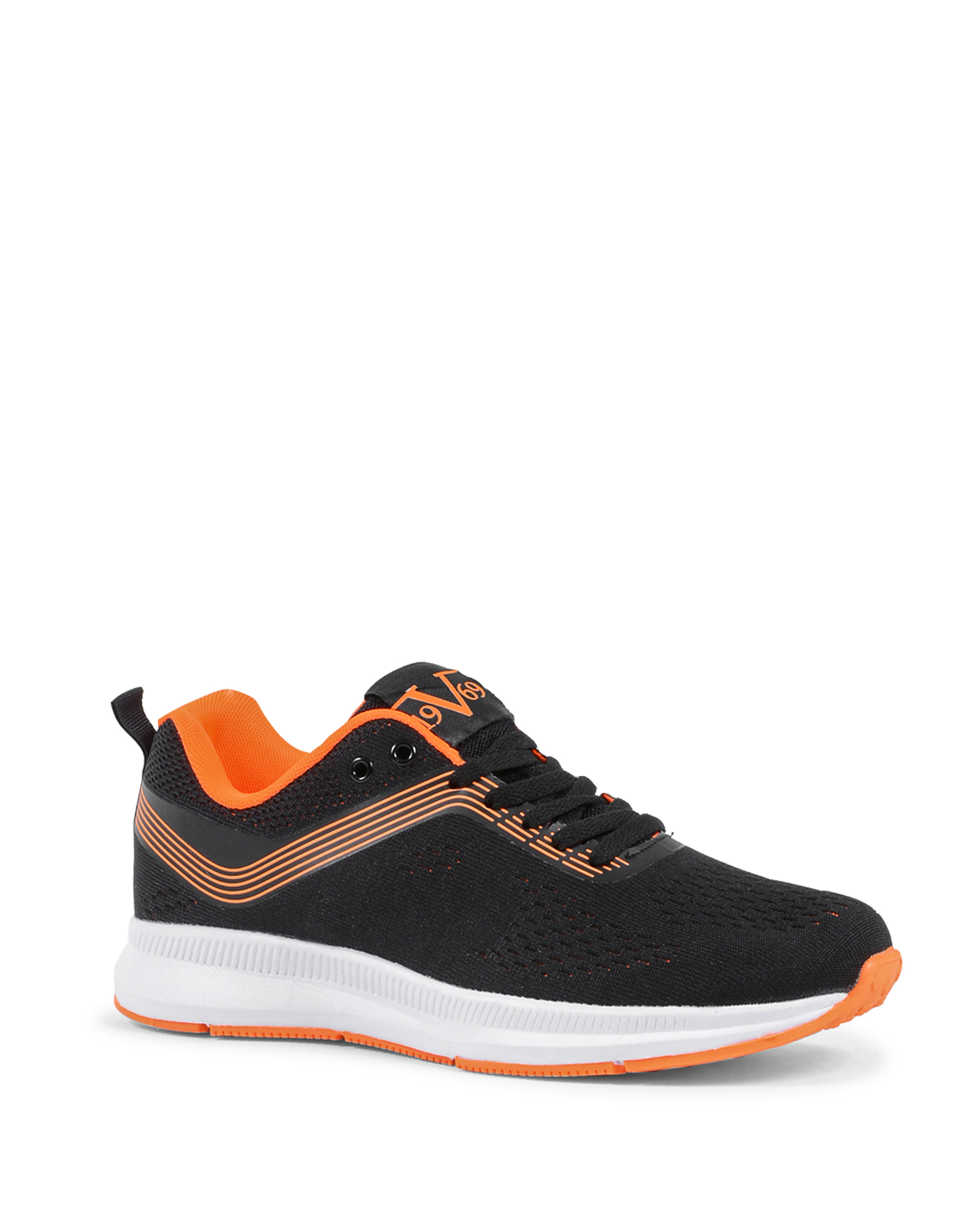 19V69 Italia Zapatilla Hombre V035 NERO ARANCIO