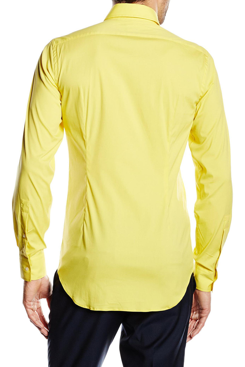 Camisa de cuello abotonado ajustada para hombre V 1969 Italia SBD65