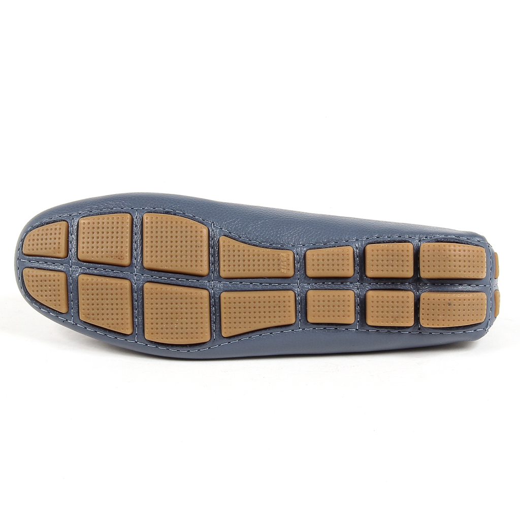 Mocasín Andrew Charles para mujer azul GIULY
