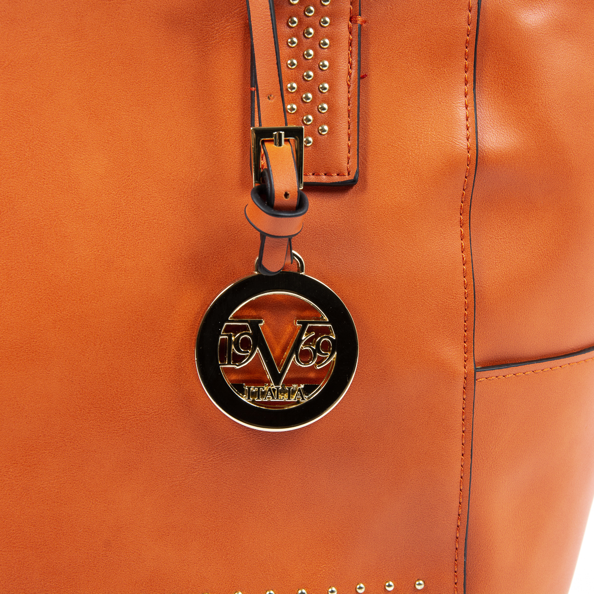 Bolso de mano para mujer V 1969 Italia naranja VERONICA