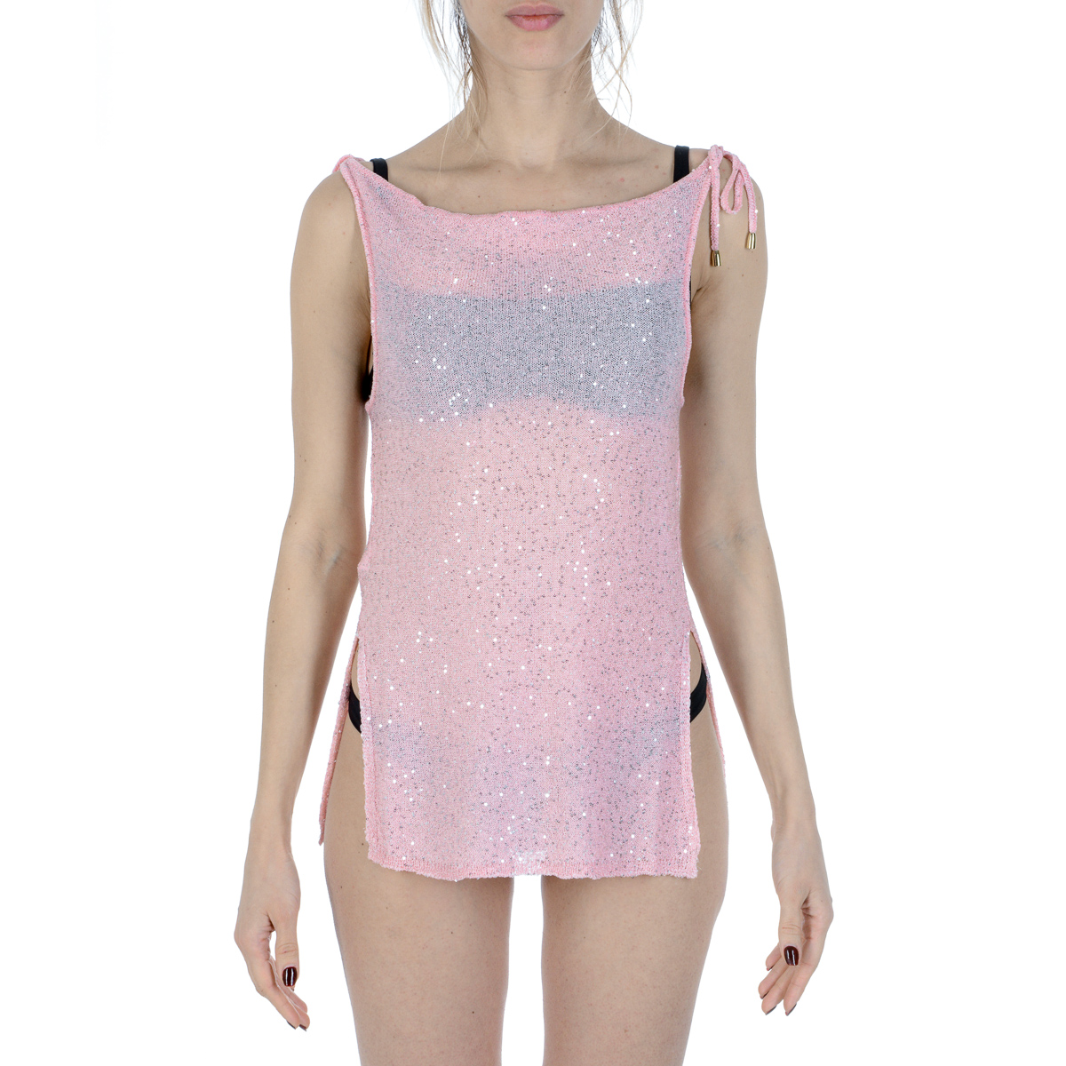 Top La Perla Mare para mujer rosa