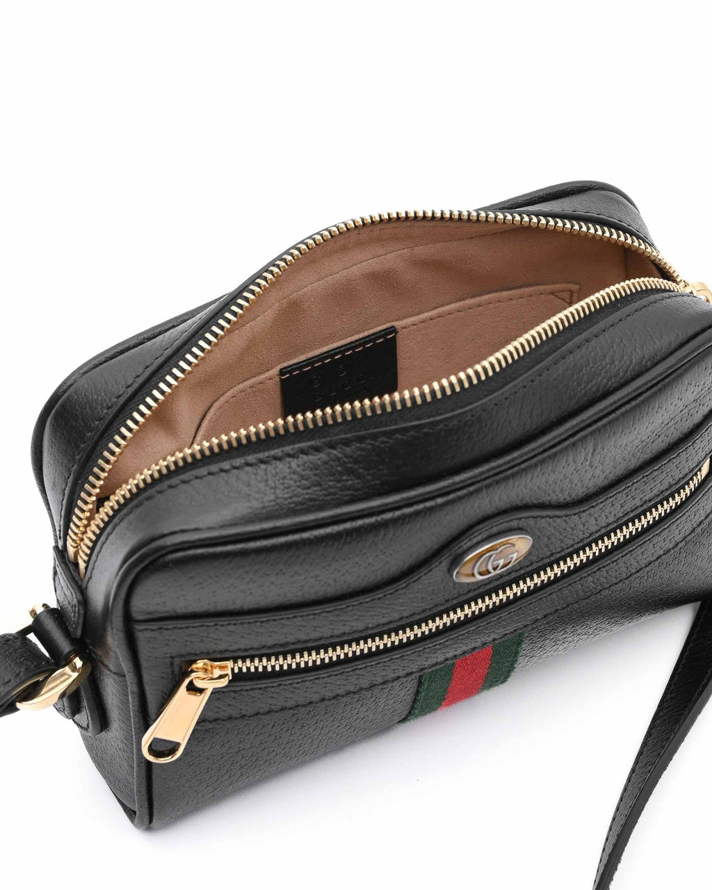 Bolso de hombro de piel Ophidia