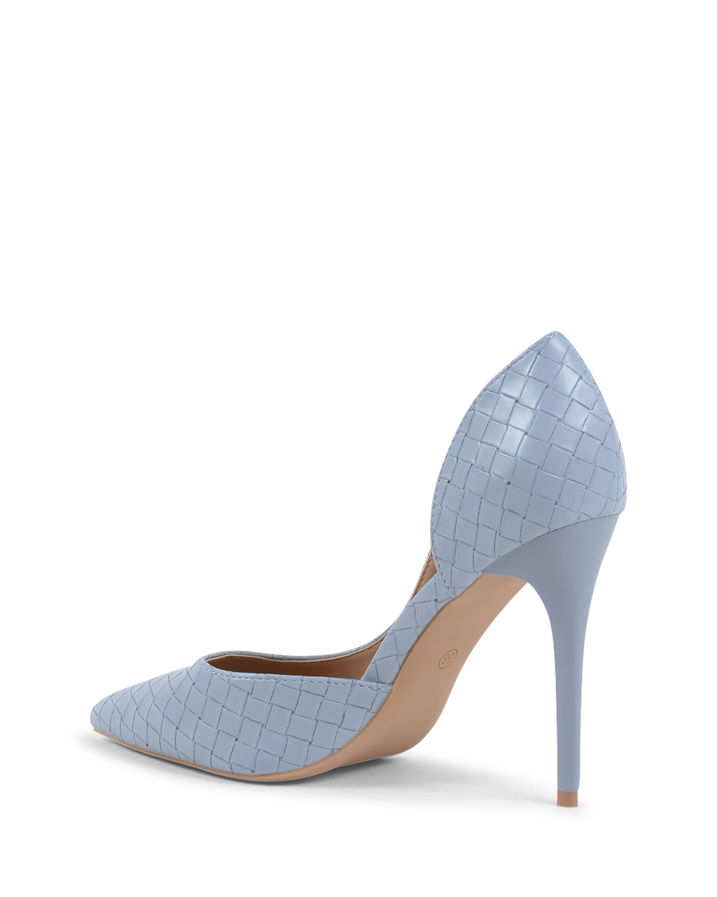 19V69 Italia - Zapatos de salón abiertos para mujer, color azul, V81858 AZUL