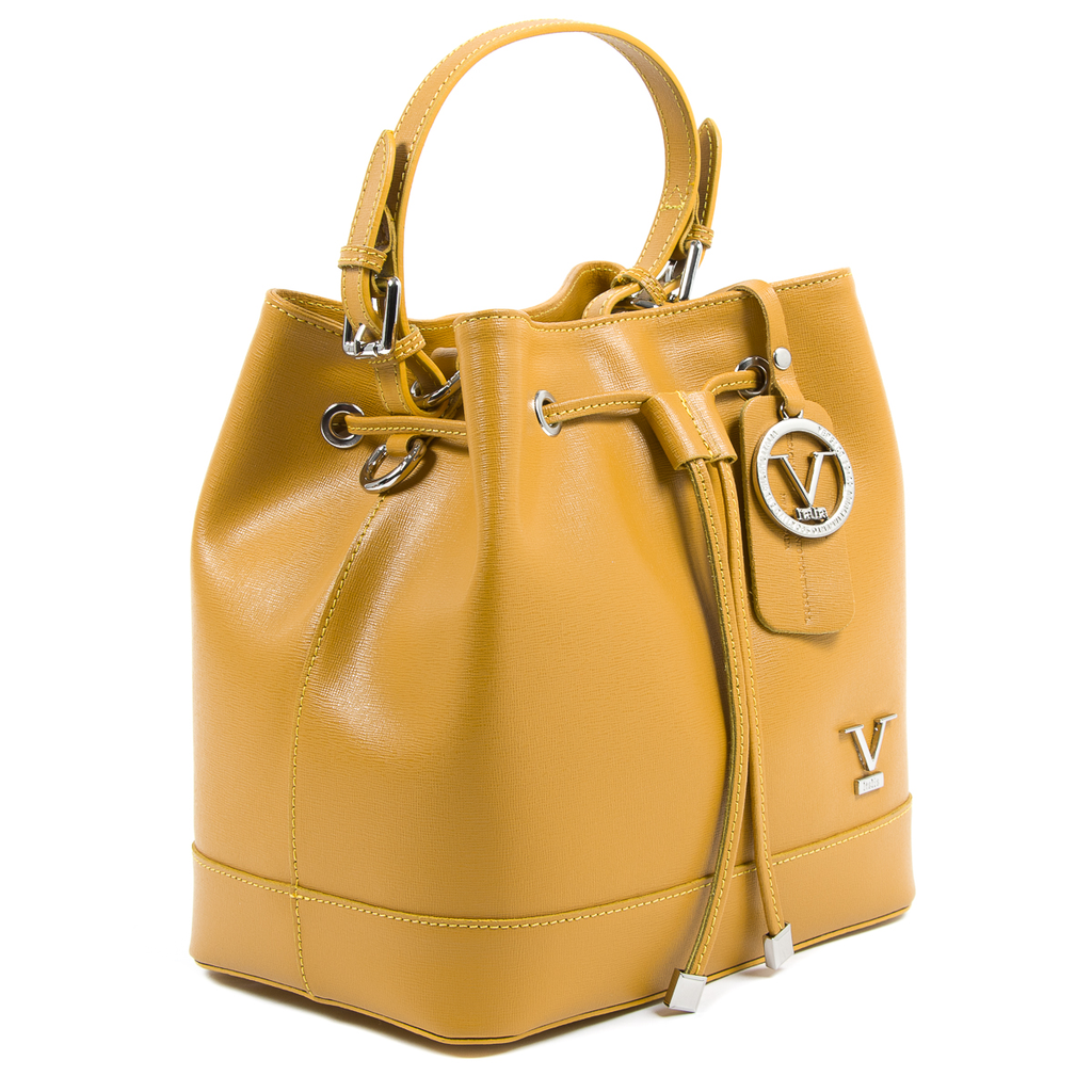 V 1969 Italia Womens Handbag Yellow LINZIE