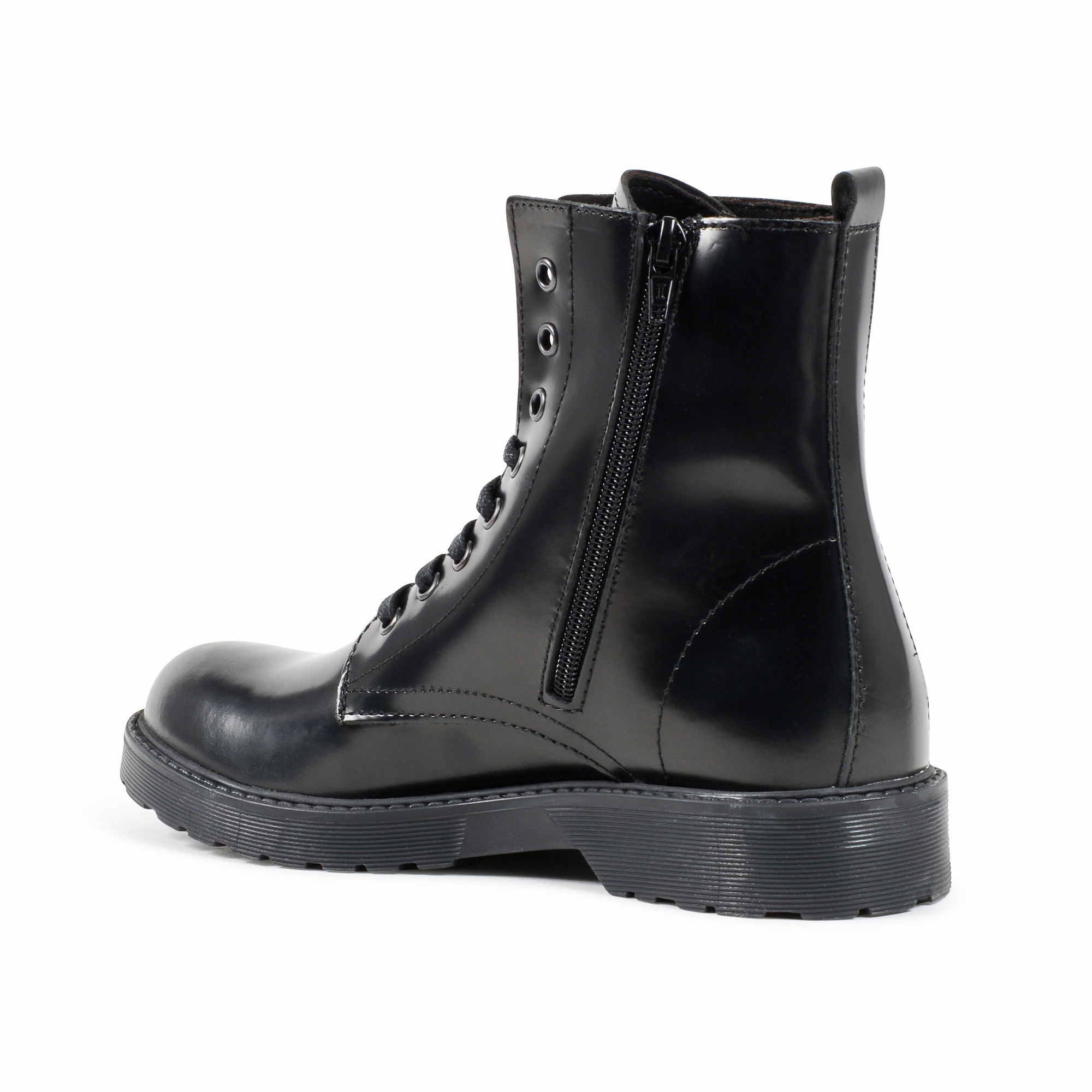 19V69 Italia Botines para mujer Negro 014 ABRASIVATO NERO