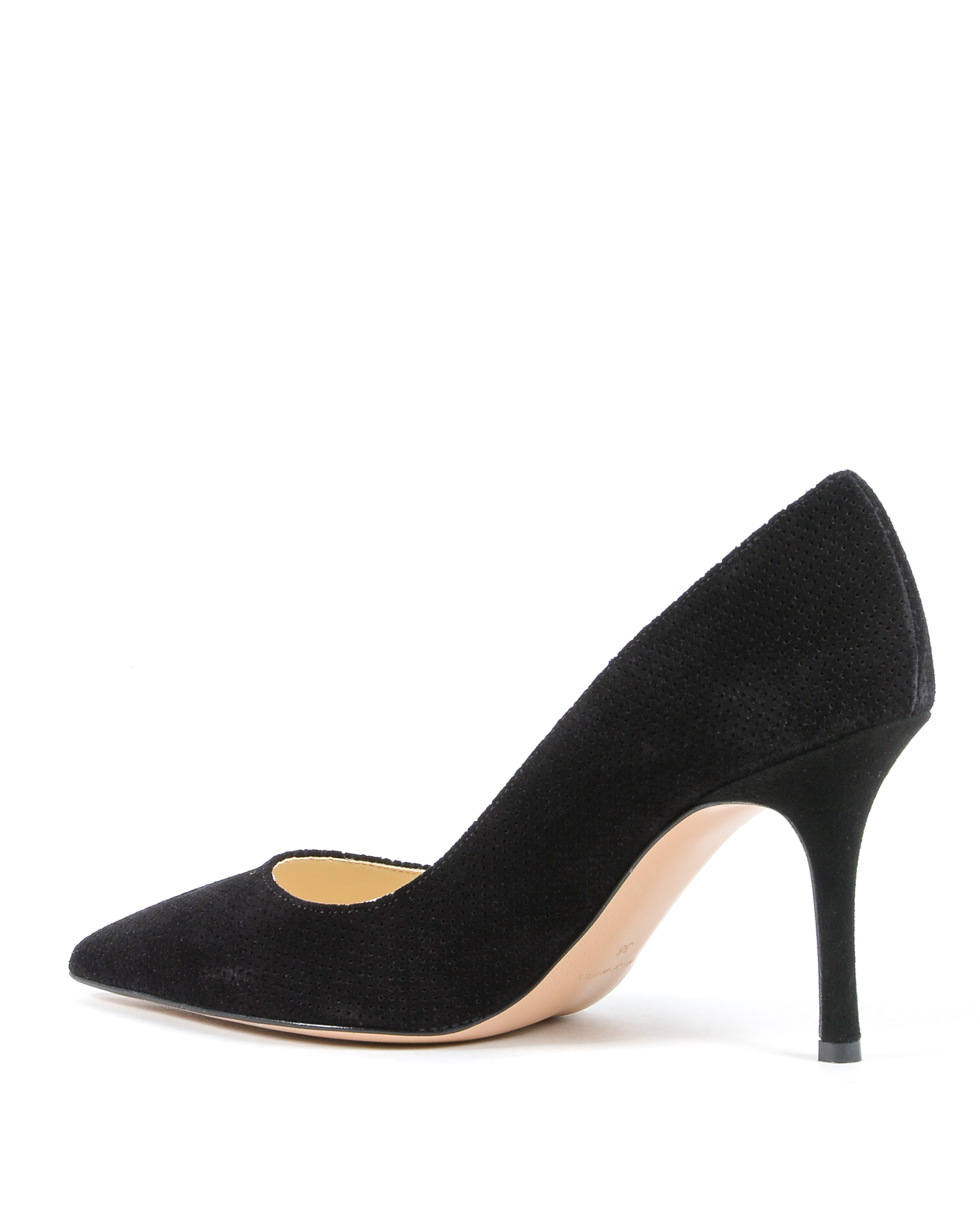 19V69 Italia Zapatos de salón para mujer negros DEC85 TRAF CAM NERO