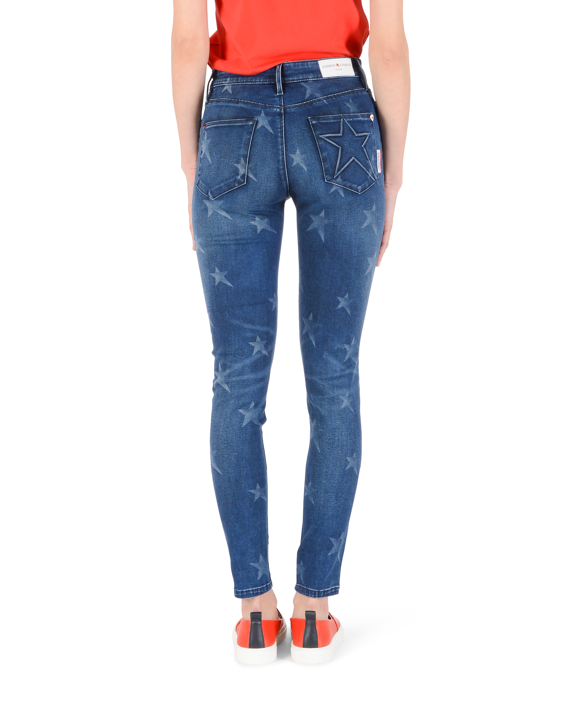 Andrew Charles Womens Jeans Slim Fit AN57 CLAIRE
