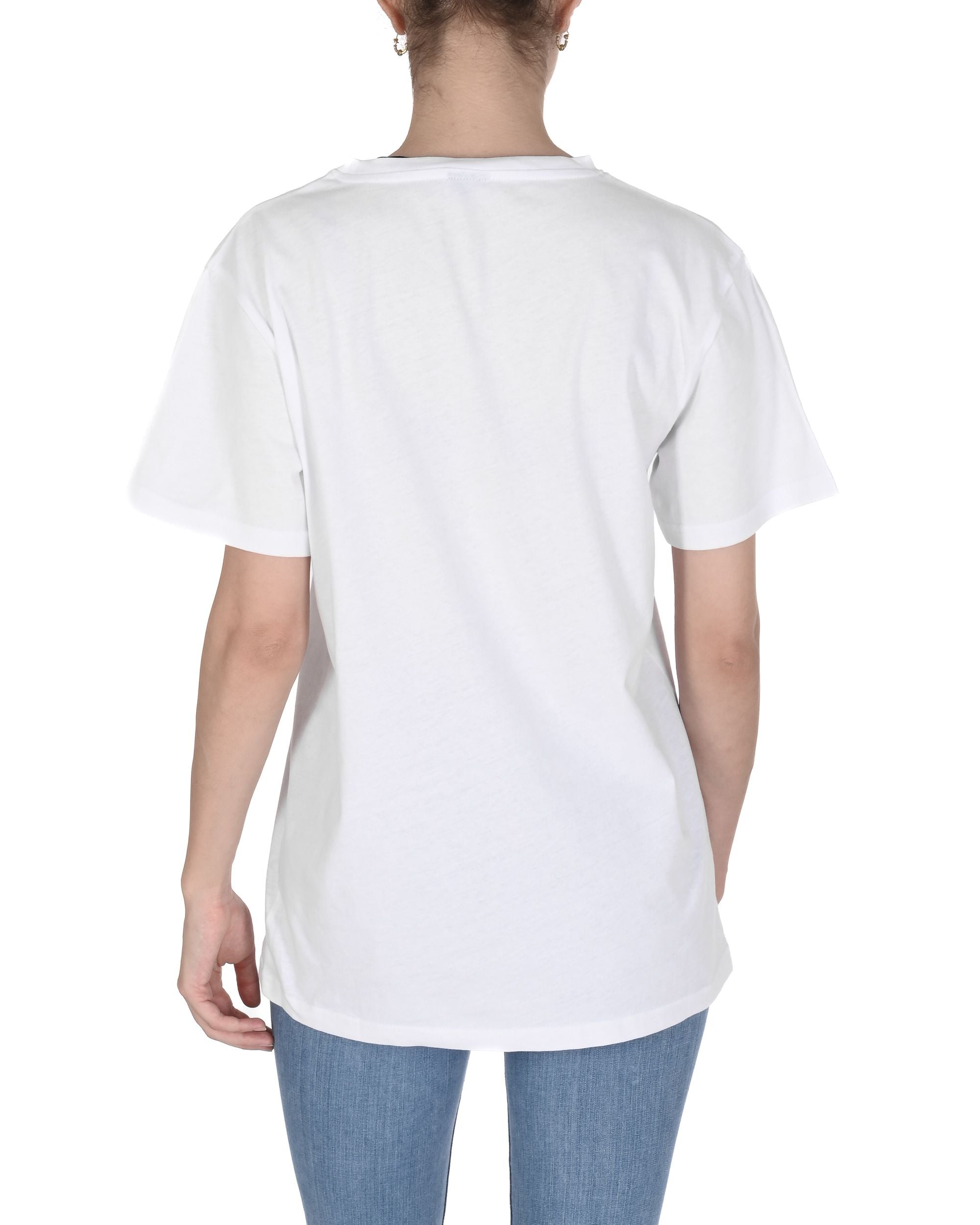 19V69 Italia Womens Long T-Shirt VSC1WTS02 WHITE
