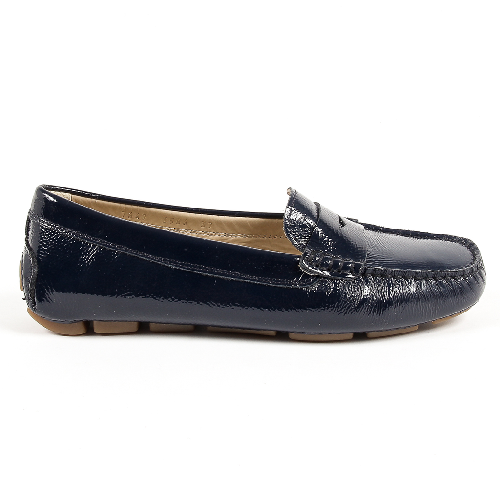 V 1969 Italia Womens Loafer Blue AMALFI