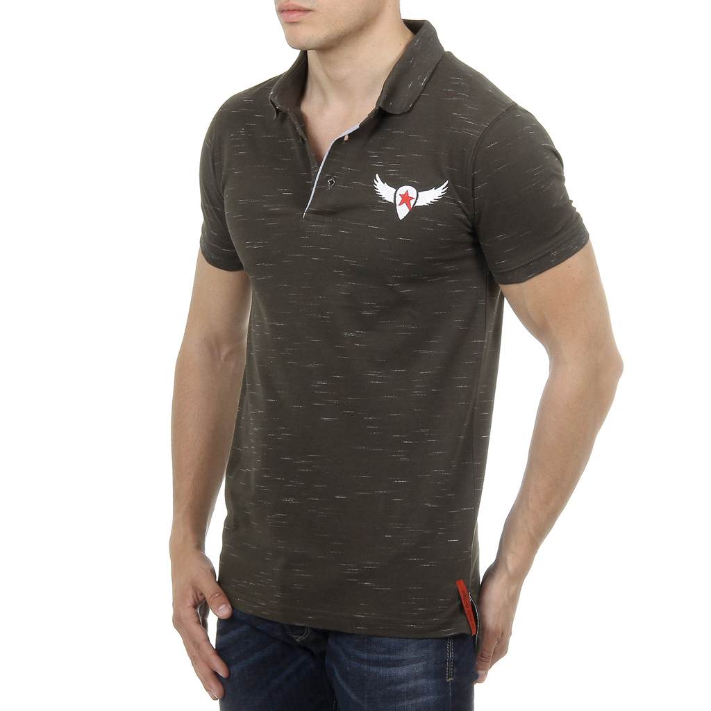 Andrew Charles Mens Polo Short Sleeves Dark Green THOMAS