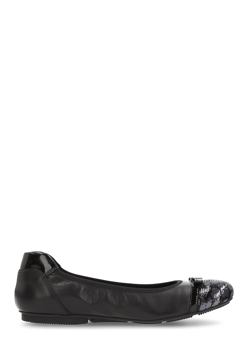 Bailarinas Hogan para mujer, color negro, HXW1440O13033N8B999