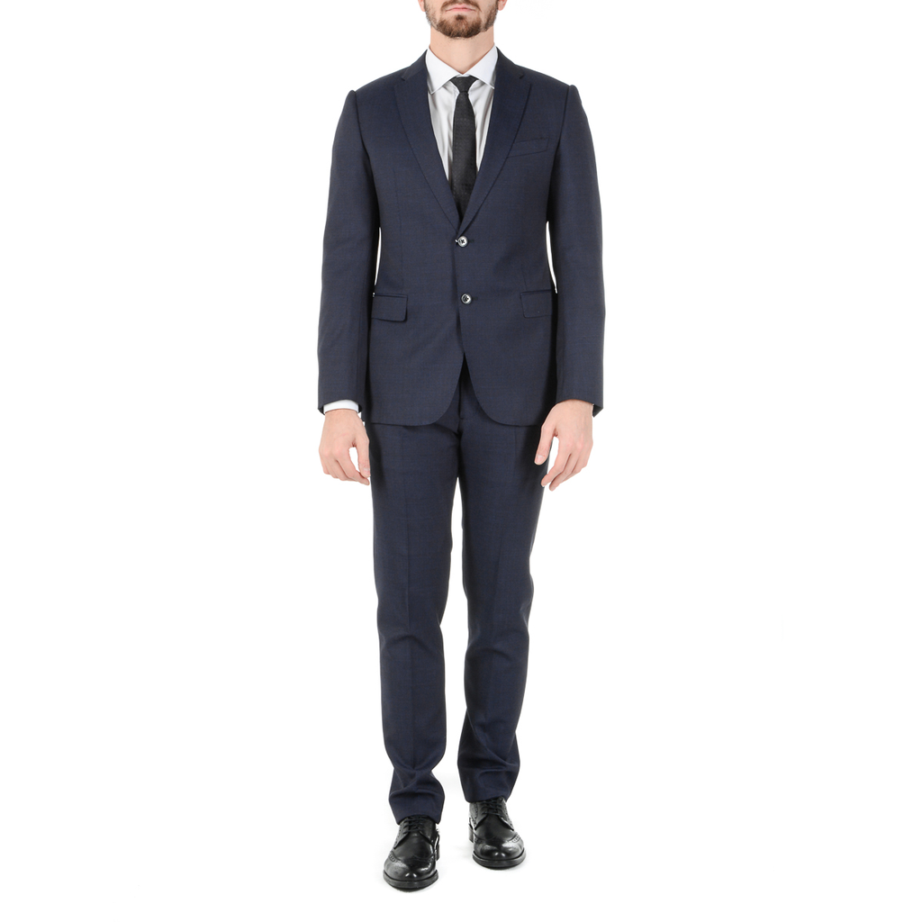 Armani Collezioni Mens Suit Dark Blue