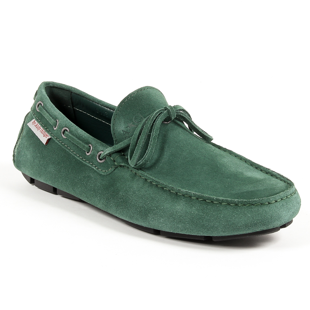 Mocasín Andrew Charles para hombre verde STEVE