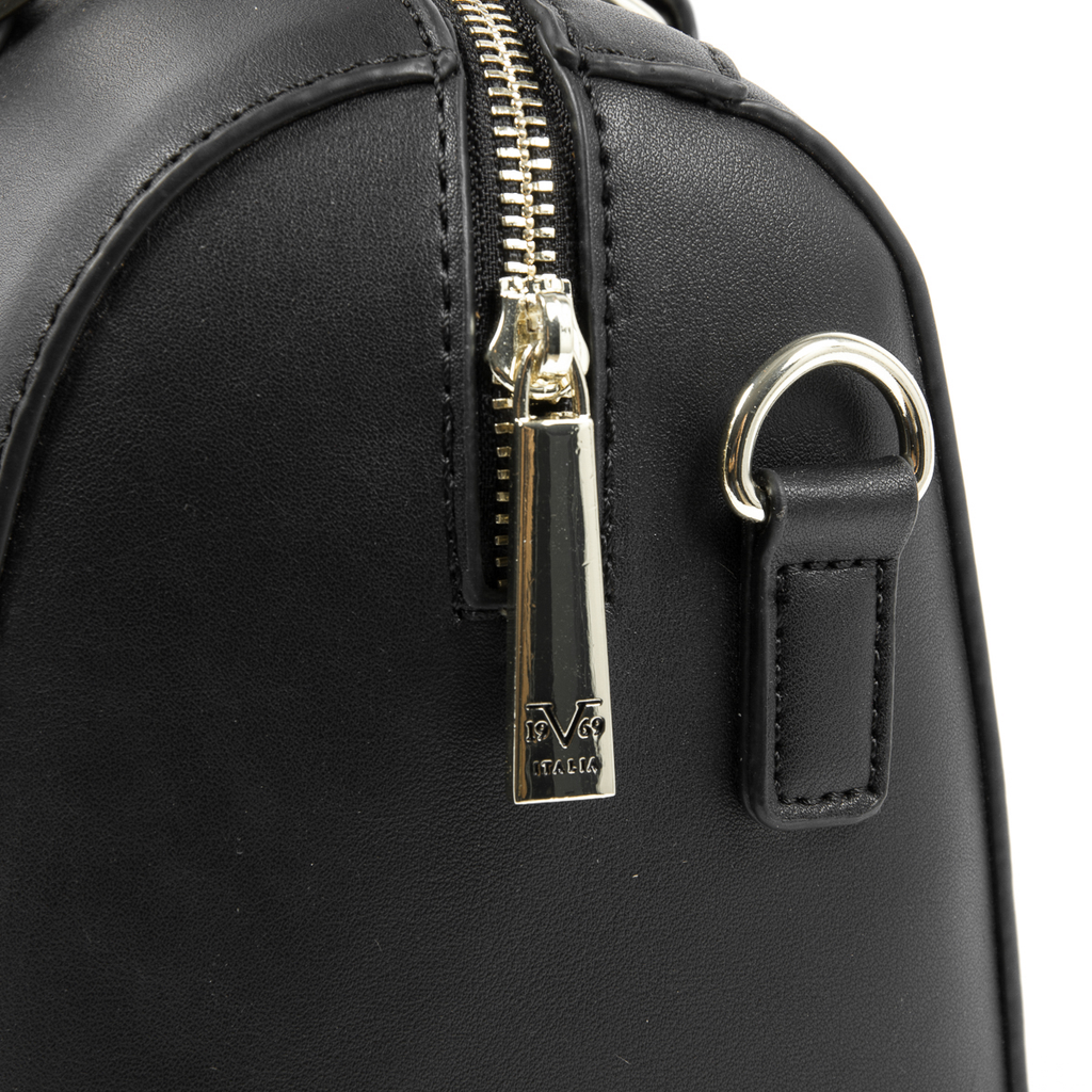 Bolso de mano para mujer V 1969 Italia negro CLAIRE